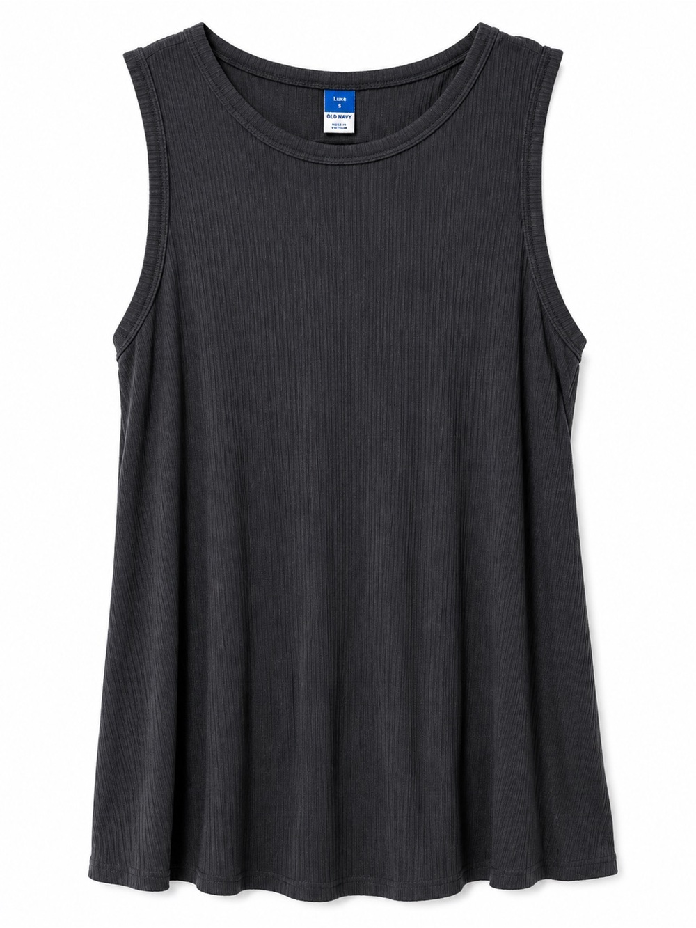 Old Navy Luxe High Neck Tank Top Panther Black Size Small